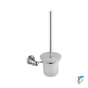 Ёршик настенный . стеклянный матовый с держателем Sapho Diamond 1317-08, хром (1317-08)