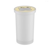 Стакан настольный для зубных щеток Timo Saona 13233/17 золото матовое — 