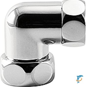 Уголок 1х1/2 гайка-гайка для полотенцесушителя (пара) (SPPF1012)