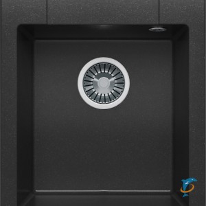 Мойка кухонная Polygran ARGO-420 Чёрный  (627321)