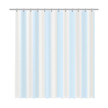 Штора для ванной Fixsen VAFEL FX-5020C, голубой — 