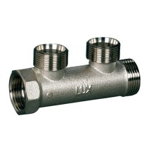 Распределительный коллектор 1&quot;-1/2 LUXOR CP 422 —  Коллектор на 2 выхода 