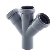 Крестовина канализационная Ф50/50/50/50/ 45 (Millennium) — 