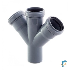 Крестовина канализационная Ф50/50/50/50/ 45 (Millennium)  (18050
)