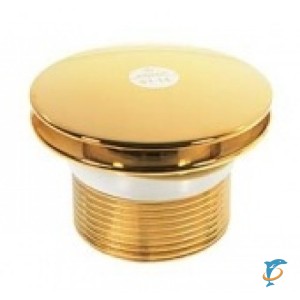 Выпуск для ванны Золото (автомат) Kaiser 8004В Gold  (8004В Gold)