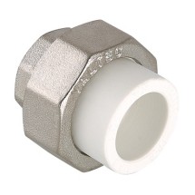 Фитинг разъемный полипропиленовый с переходом на внутреннюю резьбу VALTEC 40 мм x 1 1/4&quot; — 