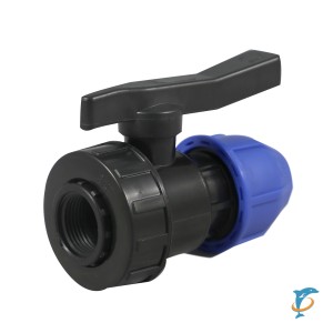 Кран шаровый ПНД Millennium 25 - 3/4" ВН  (PEKF2534)