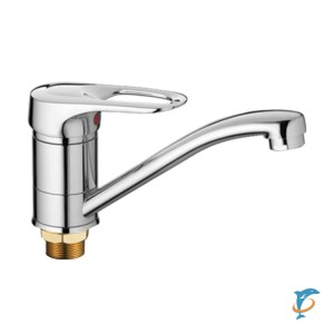 Смеситель для кухни HAIBA HB4504-2 латунь, хром (HB4504-2)