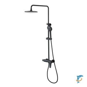 Смеситель Lemark Bronx LM3760BL для душа с регулируемой высотой штанги  (LM3760BL)