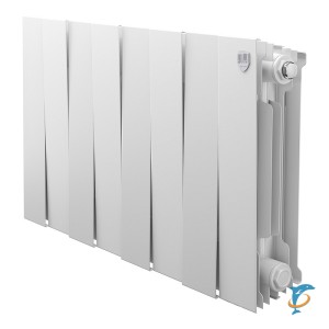 Радиатор биметаллический Royal Thermo PianoForte 300 Белый 8 секций  (RTPW3030008)