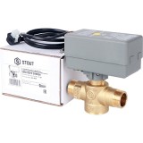 STOUT 2-Ходовой зональный клапан, сервопривод 230V, с 3-х жильным кабелем 1м., НР 3/4&quot; — 
