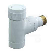 Термостат Oventrop E угловой Ду15 1/2 (белый) — 