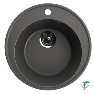 Мойка ULGRAN Quartz Nora 485 Асфальт  (Nora 485-09)