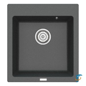Мойка кухонная Point Моко 47 графит  (PN3006GR)