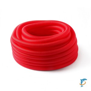 Защитная гофра Ф16 для труб отопления (красная)  (K016K)