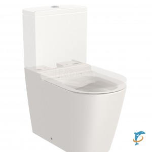 Чаша Roca Inspira Round напольная 645 Rimless, BTW, бежевый 342526650  (342526650)