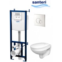 Унитаз подвесной Santeri Альфа Комфорт ПЭК — 