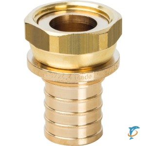 Stout Переходник с накидной гайкой 32xG 1" для труб из сшитого полиэтилена аксиальный  (SFA-0019-003210)