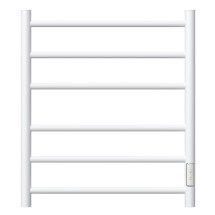 Полотенцесушитель электрический Point Аврора PN10846W П6 400x600 диммер справа, белый — 