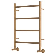 Полотенцесушитель водяной Point Афина PN04156BR П4 500x600, бронза — 