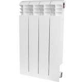 STOUT VEGA 500 4 секции радиатор алюминиевый боковое подключение — 