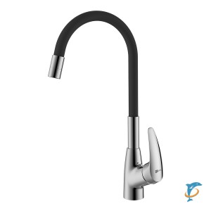 Смеситель Lemark Linara LM0415C-Black для кухни с гибким изливом  (LM0415C-Black)