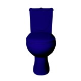 Унитаз-компакт Оскольская керамика ИРИДА синий — 