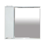 Зеркало-шкаф Misty Элвис-85 свет, белый, левый — 