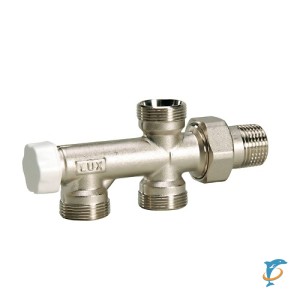 Блок LUXOR M351 (M350) c нижней подводкой для 2-х трубной системы  (13152100)