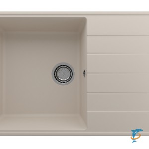 Мойка ULGRAN Quartz Prima 780 Лен  (Prima 780-02)