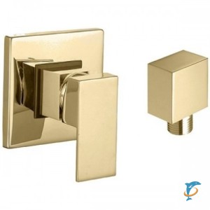 Смеситель для душа скрытого монтажа Бронза Kaiser Sonat 34177-1  (34177-1)