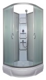 Душевая кабина River AMUR Б/К 90/24 МТ — открытая кабина, полностенная, двери раздвижные, габариты (ШхВхД): 90x90x196 см
