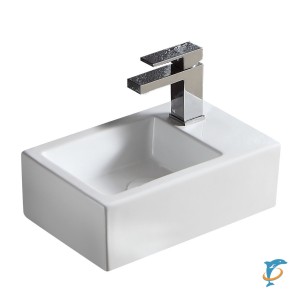 Раковина Azario 37х23.5х12.5 правая, белая (AZ4331)  (AZ4331)