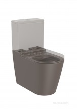 Чаша Roca Inspira Round напольная 645 Rimless, BTW, кофейный 342526660 — 