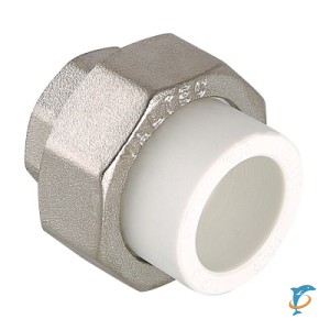 Фитинг разъемный полипропиленовый с переходом на внутреннюю резьбу VALTEC 63 мм х 2"  (VTp.762.0.06309)