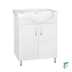 Тумба с раковиной Style Line Эко Стандарт 23 70  (ЛС-00000105+ЛС-00000142)