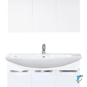 Мебель для ванной Misty Лаванда 80  (Э-Лав01080-011Пр+1.WH50.1.524+Э-Бал04080-011)