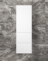 Шкаф-пенал Style Line Стокгольм 36 белый рифленый софт — 