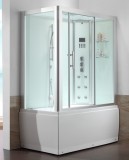 Пародушевой бокс EAGO SYDNEY 150х82х222 cм, правый, белый — 