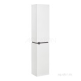 Шкаф-пенал Aquaton Скай PRO 30 подвесной, правый, белый глянец — 