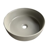 Раковина накладная Azario 38,5х38,5х14 серая ультратонкая XML4003-2-U10 &mdash; 