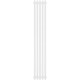 Стальной трубчатый радиатор STOUT TUBE QUADRO 5 секций нижнее правое подключение QV40-1750-5 R RAL1T104S9016 (белый муар), STQV4017505RRAL1T104S9016  (STQV4017505RRAL1T104S9016)