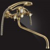 Смеситель Elghansa Praktic 2702660 (Bronze) — Двухвентильный, керамический переключатель, телескопический излив, вертикальный монтаж.