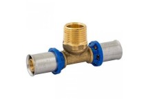 Тройник-переходник с наружной резьбой APE ARL2003101 d16 (2.0) x 1/2&quot; x d16 (2.0) — 