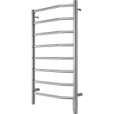 Электрический полотенцесушитель Terminus «Виктория» 500/850 П8 (quick touch) — Электрический полотенцесушитель «Виктория» 500/930 Terminus 9 перекладин