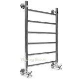 Полотенцесушитель водяной J [1&quot;] 500/800 — Рабочее давление 3-25 атм.; Температура теплоносителя 115°C max ; Сталь AISI304; Сварка TIG по стандарту EN 10217-7 на всю толщину металла; Гарантия:	36 месяцев;
