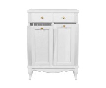 Комод ValenHouse Лиора 65 белый, фурнитура золото — 