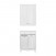 Комплект ValenHouse Лиора 65 белый комод и шкаф, фурнитура хром