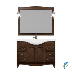 Комплект мебели ValenHouse Эллина 120 кальяри без пенала, фурнитура бронза  (Е120_КТЗКБ)