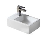 Раковина Azario 37х23.5х12.5 левая, белая AZ4331A — 